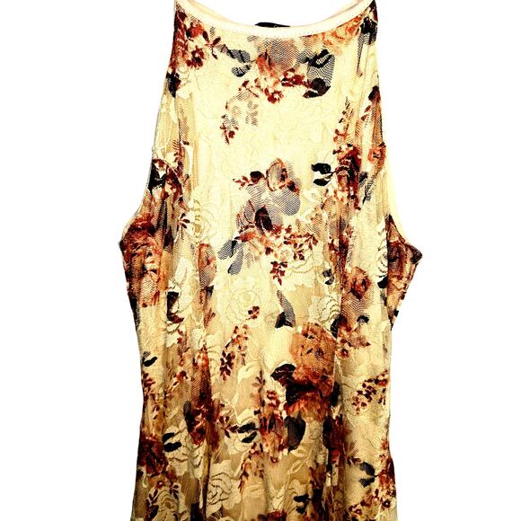 rue21 XS Women's Yellow Sleeveless Sun  Dress Miss Size 0 2 Extra Small - Picture 1 of 5